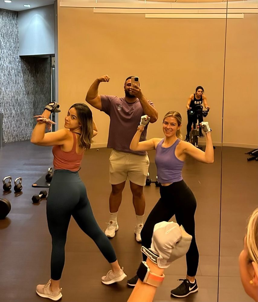 APX Fitness clients after a strength session