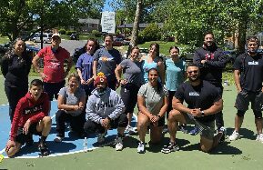 APX Fitness community event group photo