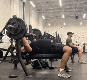 Training session in progress at the gym with APX Fitness